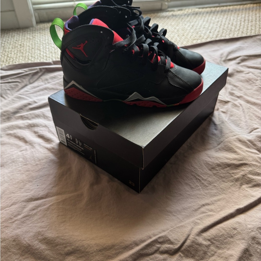 Jordan Kids Sneakers Black and Red